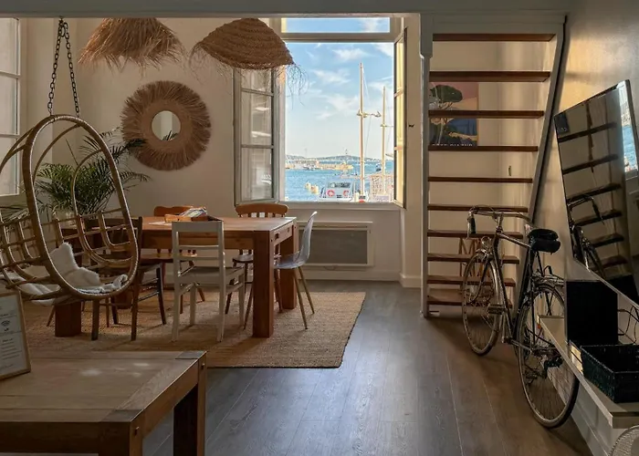 Apartment Elegant T3 Avec Vue Sur Le Port De
